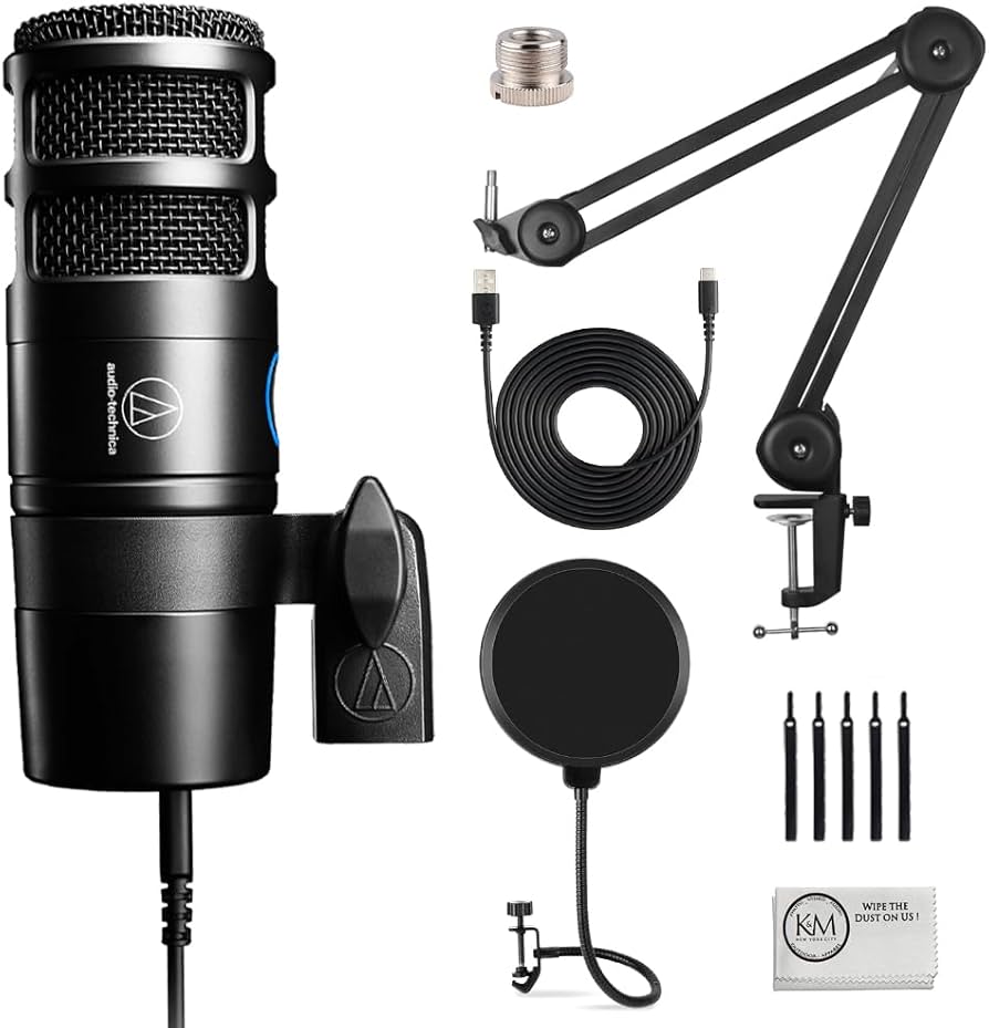 Amazon.com: Audio-Technica AT2040USB Hypercardioid Dynamic USB