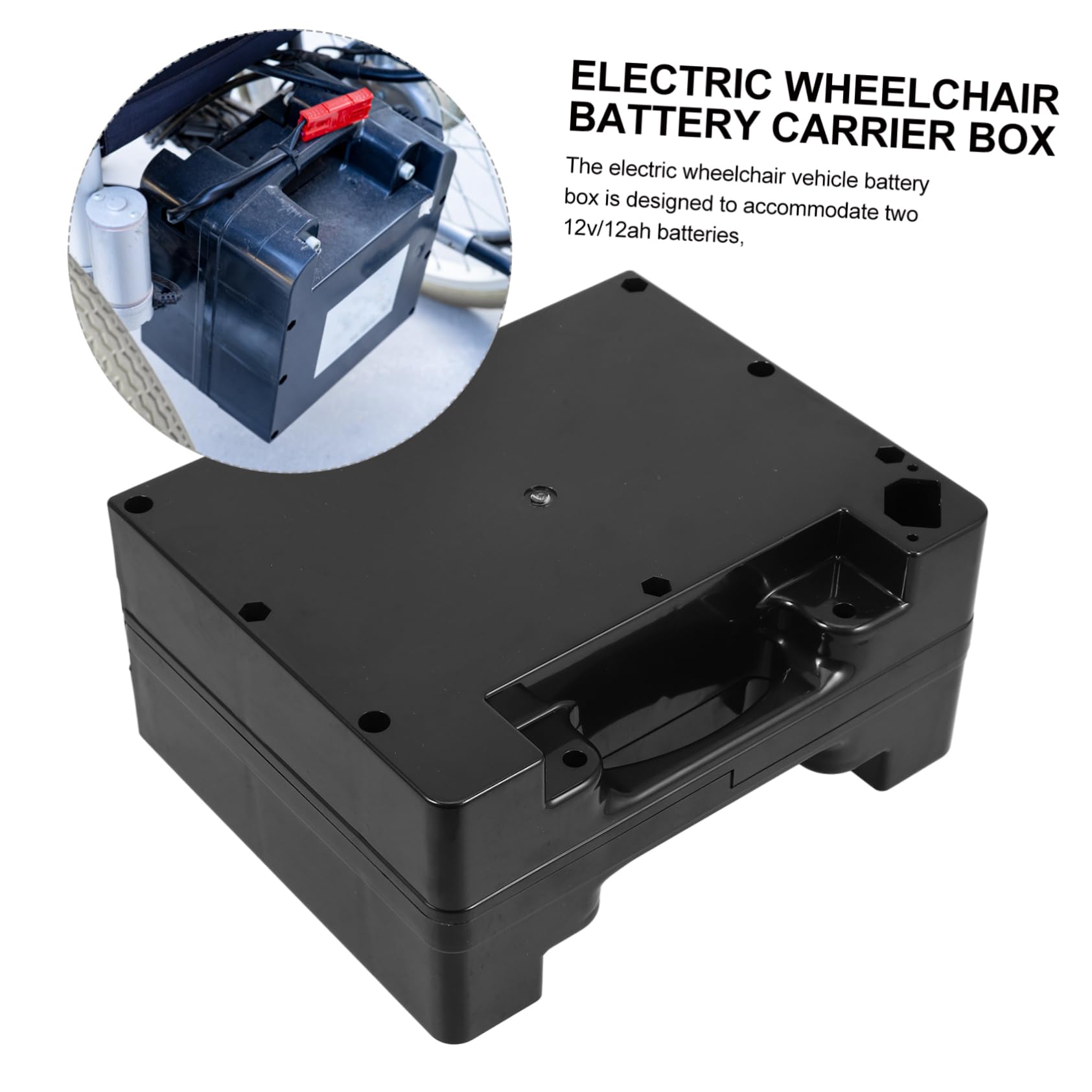Scatola Batteria Per Sedia Rotelle Elettrica Supporto Batteria Per Sedia Rotelle Scatola Di Stoccaggio Custodia Per Trasporto