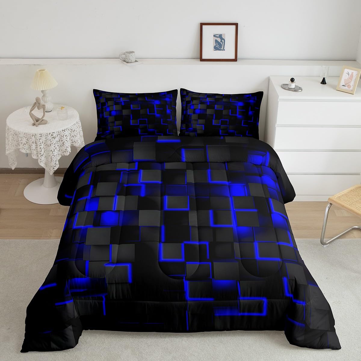 Dunlop Crest Black Bedding Set main image 1