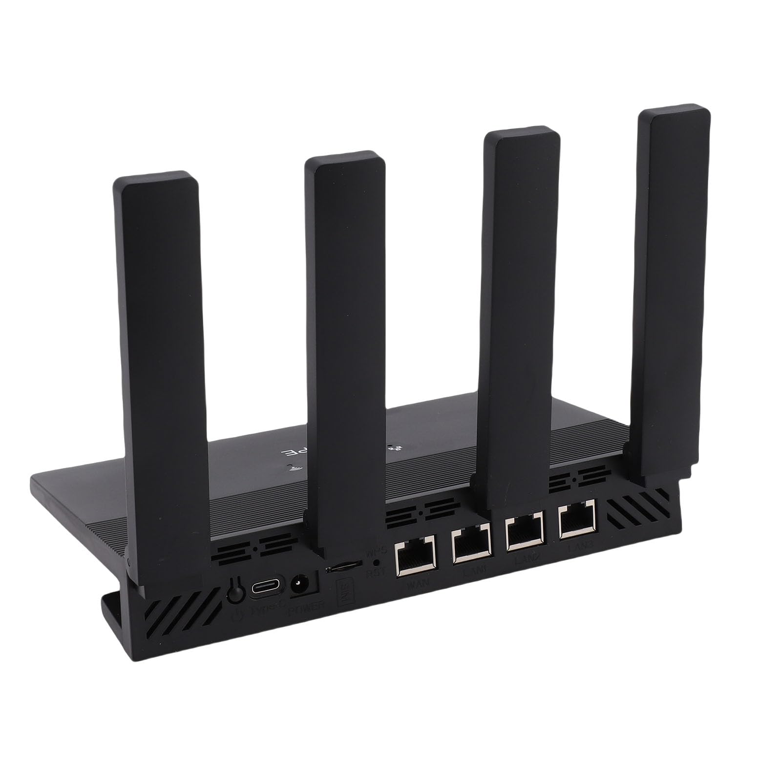 Bewinner Router 4G LTE WiFi 6 300 Mb/s, Mobilny Punkt Dostępu z Gniazdem Karty SIM, 4 Anteny o Dużym Zasięgu, Wiele urządzeń OFDMA, Ogólnodomowa sieć Mesh dla Europejskich Pasm Azjatyckich
