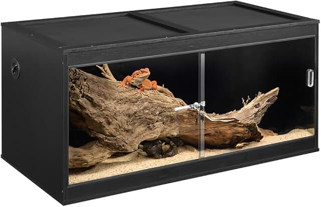unipaws 110-Gallon Stackable Reptile Tank