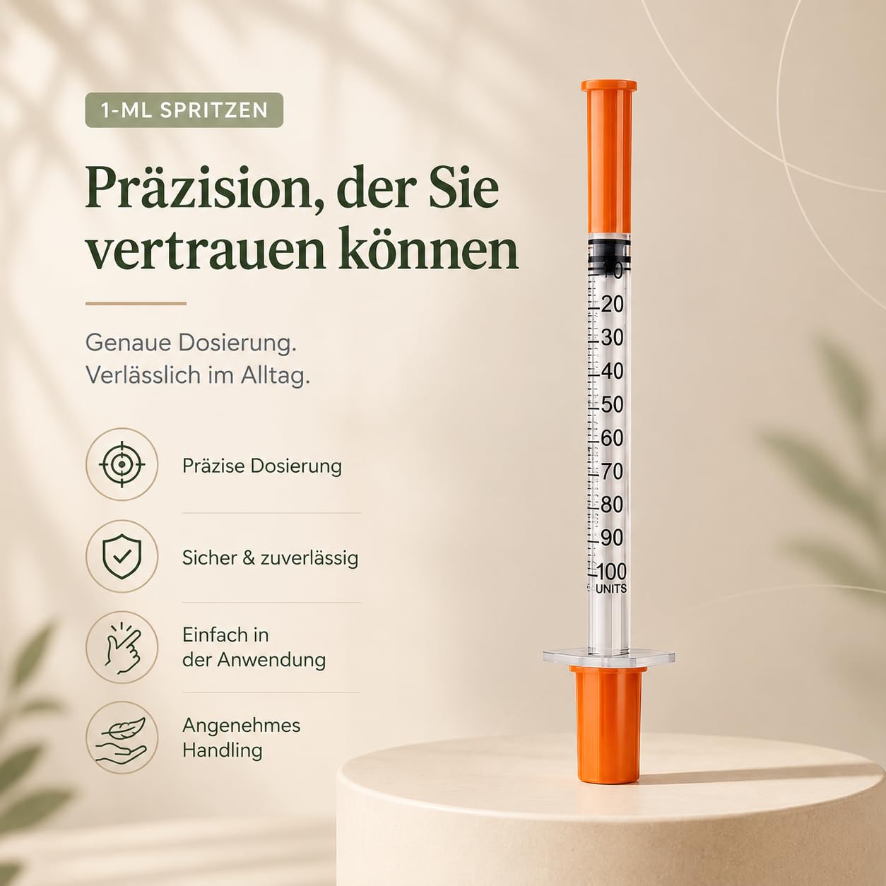 200 Stück 1ml Plastiktube 31G 1/4 Inch (6mm), Spritze mit Skala einzeln versiegelt für die Flüssigkeitstrennung,Laborzubehör