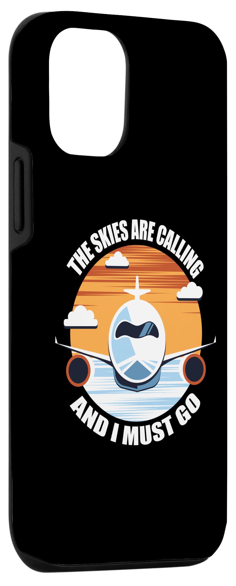 iPhone 15 Pro The Skies Are Calling And I Must Go Aviation Pilot Case - Image 3