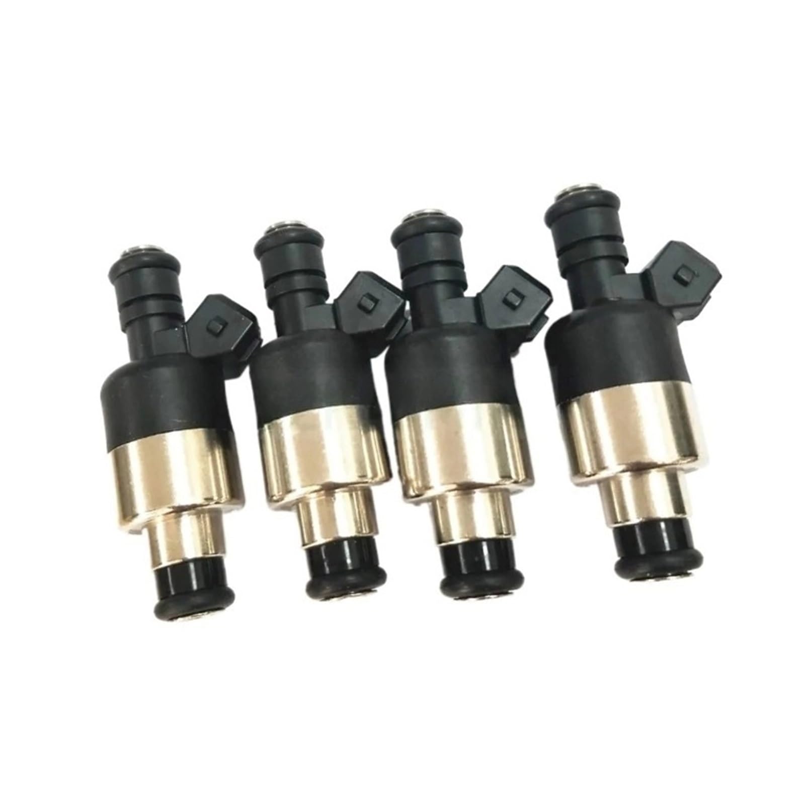 Fuel Injector Nozzle Auto Parts Injectors Compatible for Daewoo Nexia Lanos Espero Nubira 1.5 1.6 16V 4Pcs OEM 17109450