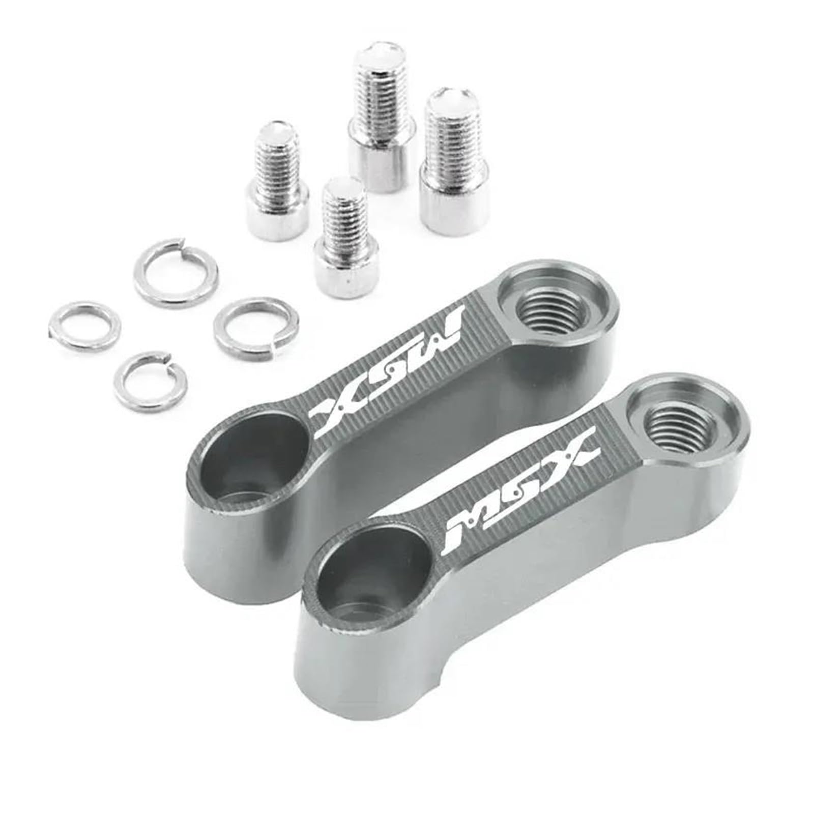 Amasony Gray Extended Riser For Honda Msx125 Grom Msx 125(Gray)