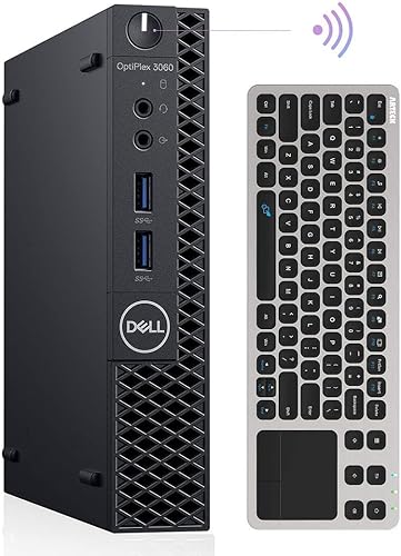Dell Mini PC con Windows 11 Pro OptiPlex 3060 Mini computadoras, Intel i7-8700T hasta 4.0Ghz, 32GB DDR4 1TB M.2 NVMe SSD, AX210 WiFi 6E integrado,