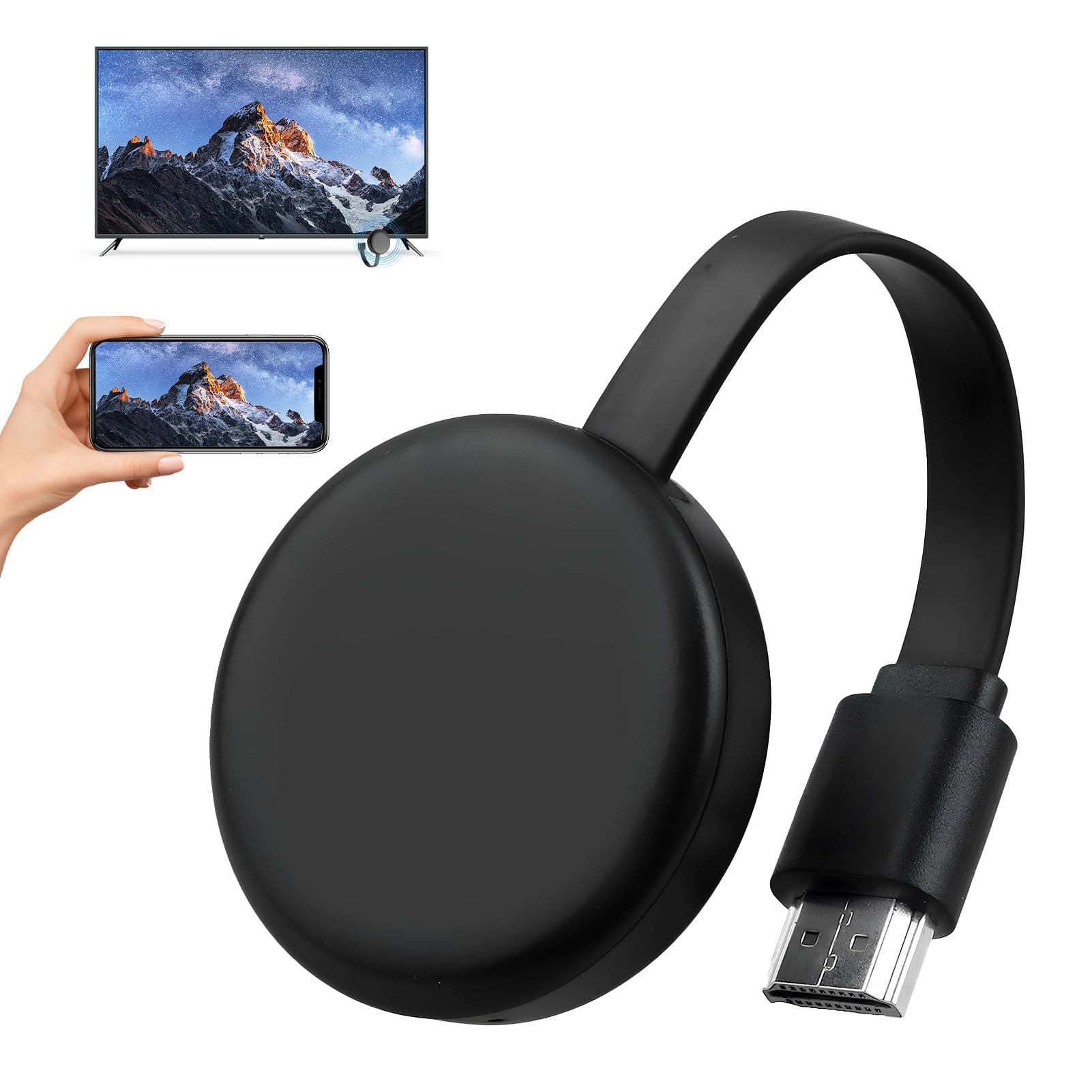 Dongle HDMI Wireless 5G 1080P WiFi Dongle Screen Mirroring Display Wireless Adattatore Display Display Wireless per Mac Supporta DLNA Airplay Miracast TV Android iOS Windows