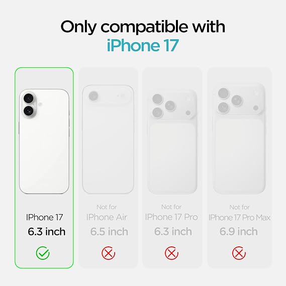 for iPhone 17 Case Silicone with Screen Protector,Stone | Camera Protection,Liquid Silicone,Anti-Scratch Soft Microfiber Lining,Shockproof Protective Cover for iPhone 17 6.3