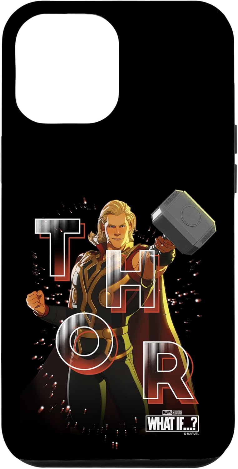 iPhone 14 Marvel What If Thor Galactic Poster Case