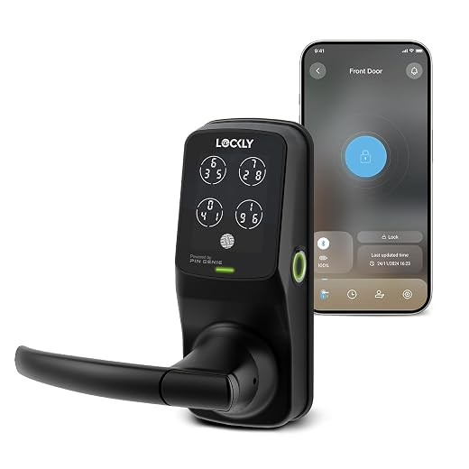 Lockly Secure Pro Smart Lock - Matte Black