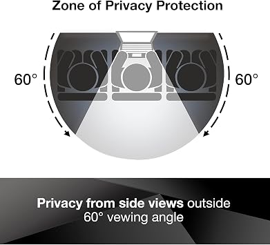 3M Frameless Blackout Privacy Filter for 22 Widescreen Flat Panel Monitor, 16:10 Aspect Ratio