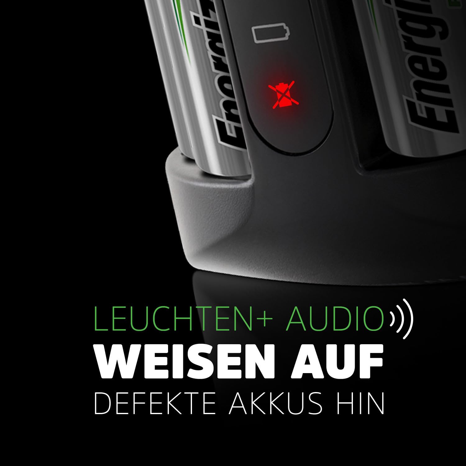 Energizer Recharge Pro - Batterieladegerät für Wiederaufladbare Akku AA und AAA NiMH - 4 AA 2000 mAh Batterien inbegriffen - 4 Stunden Ladezeit - automatische Abschaltung und der Überladungsschutz