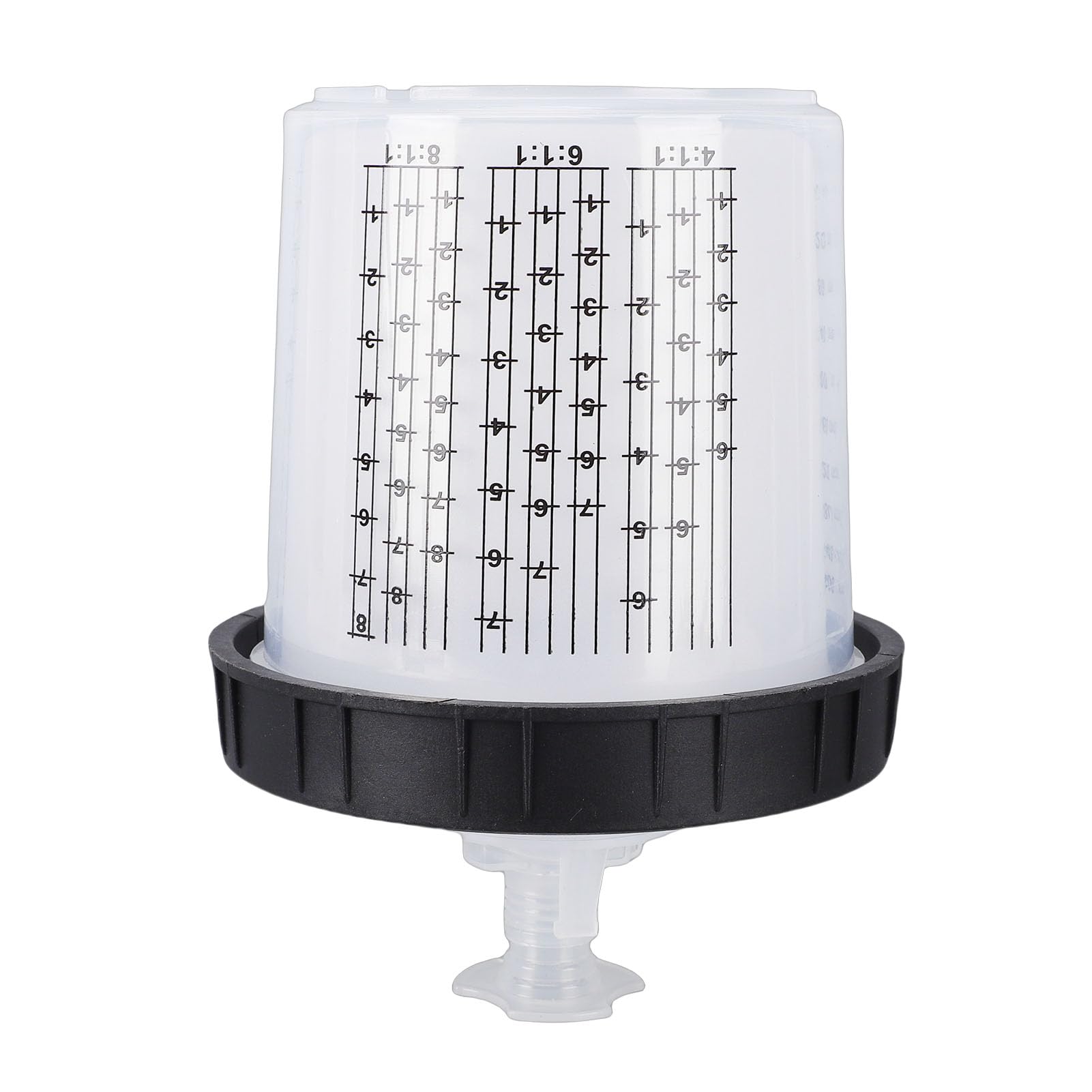 Goshyda Confezione da 50 Rivestimenti e Coperchi per Tazze di Vernice USA e Getta Professionali da 20,3 Once 600 Ml con Filtro da 190 Micron, Set di Rivestimenti per Tazze per Pistola a Spruzzo di