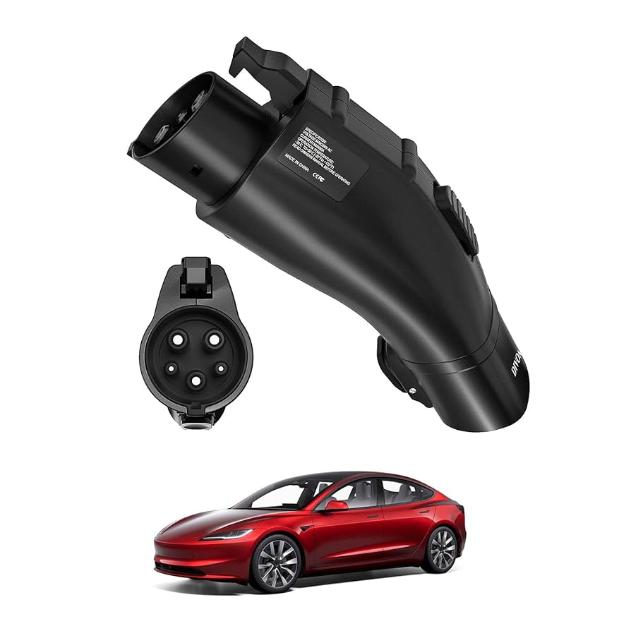 テスラ　純正　J1772 変換アダプター ブラック Amazon.co.jp: Qkcabo J1772→テスラ変換アダプター 電気自動車