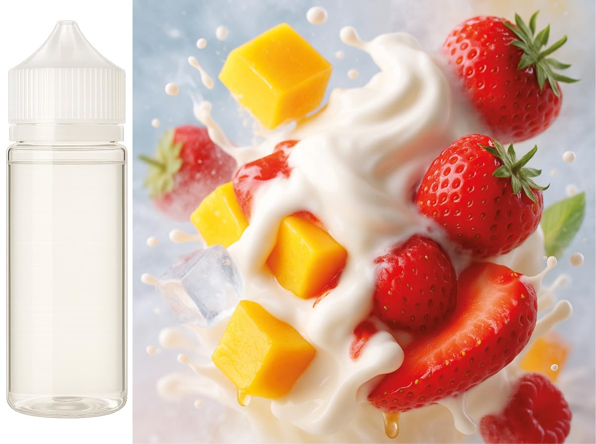 Mango Bliss - Frozen Delight - mango jogurt truskawka ice Aromat Koncentrat - wegański - Sasami - 100ml