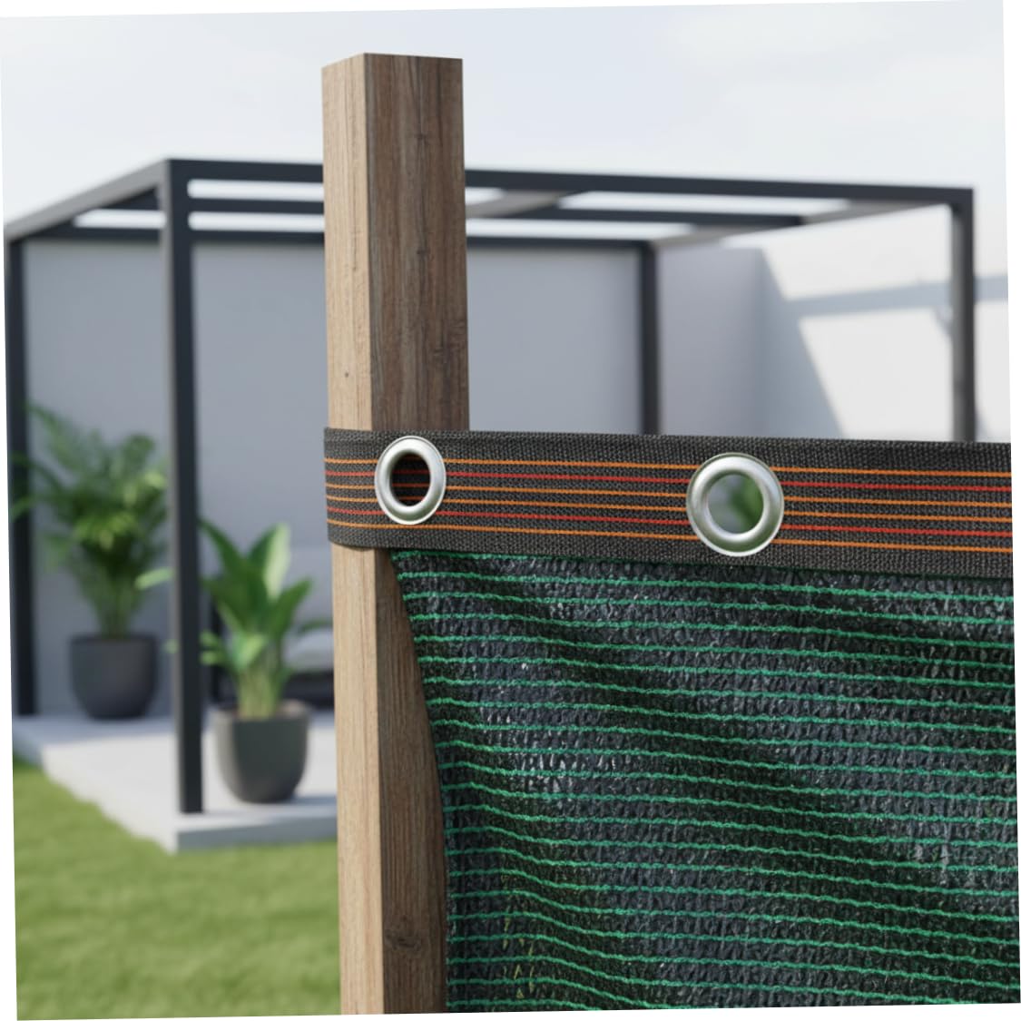 Toile d'ombrage avec Protection UV à 55% pour Jardin, 4 x 10 m, Toile d'ombrage Coupe-Vent avec Bords renforcés, Maille Solaire en PEHD pour terrasse, Serre et parterres de légumes (13, 12 x 32, 81