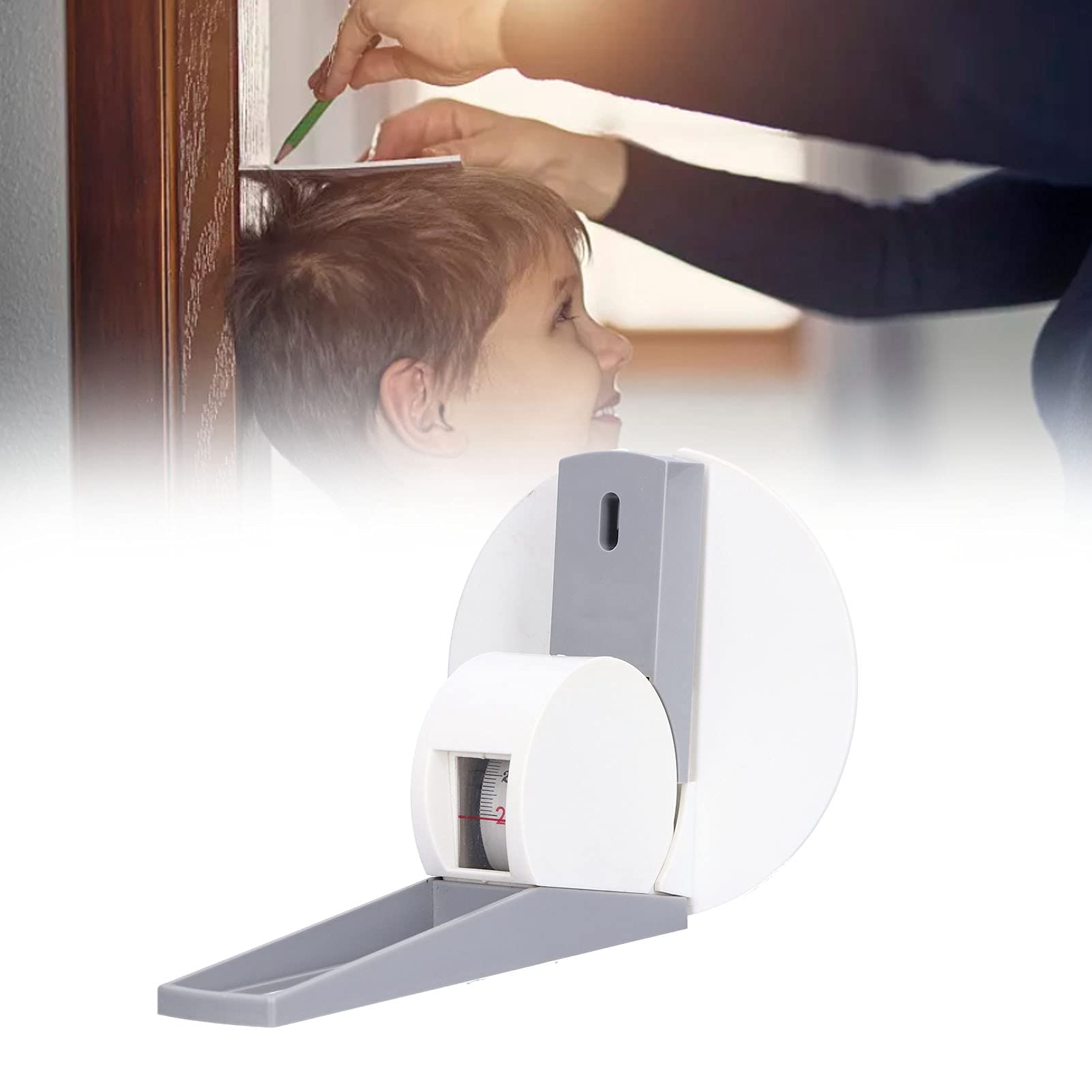 Stadiometro a Parete 220 cm ABS Bianco Grigio per Cliniche Ospedali