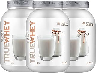 3x True Whey 728g Natural - True Source