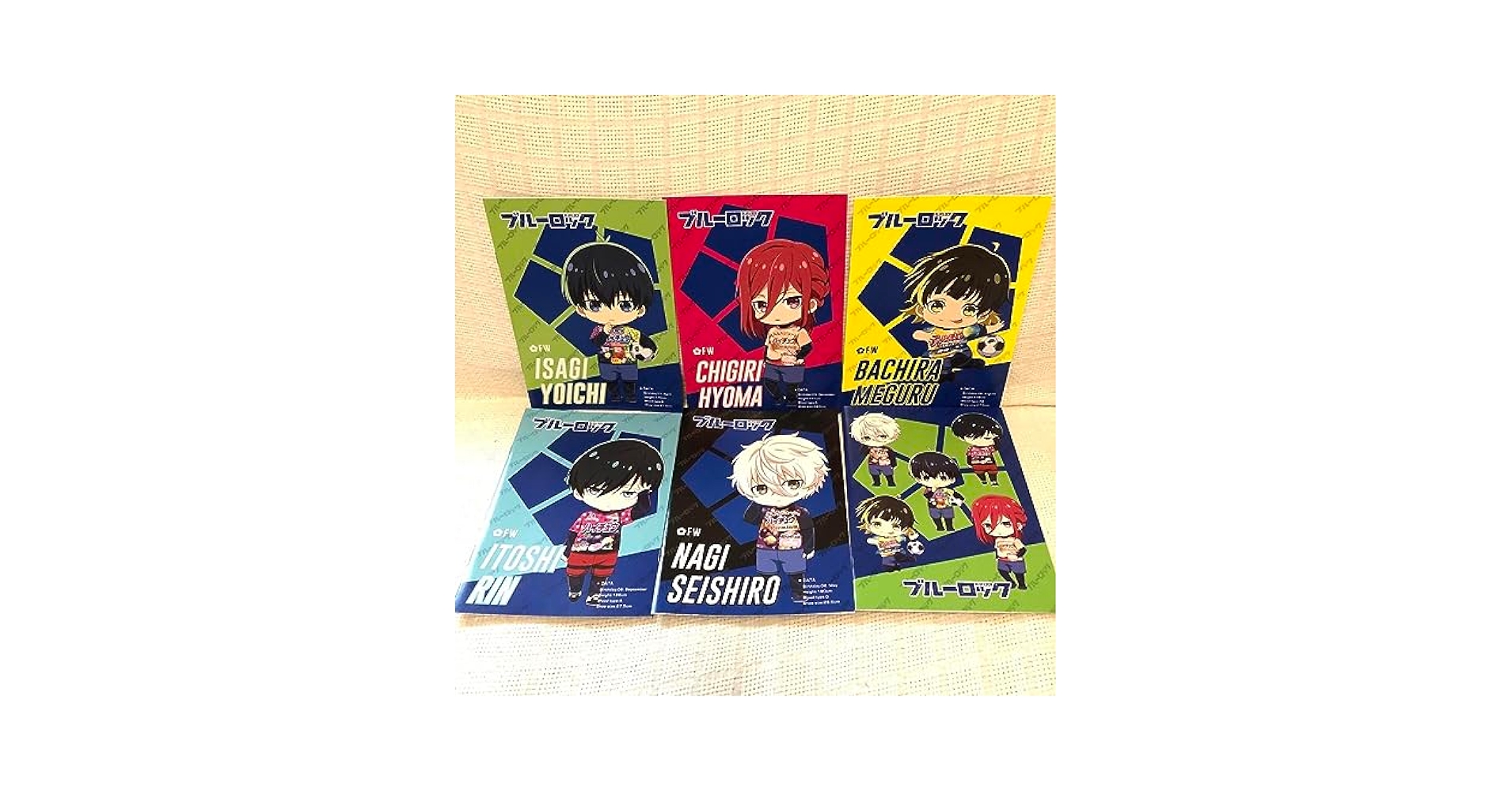 Amazon.co.jp: ブルーロック ノート ファミマコラボ 全6種類