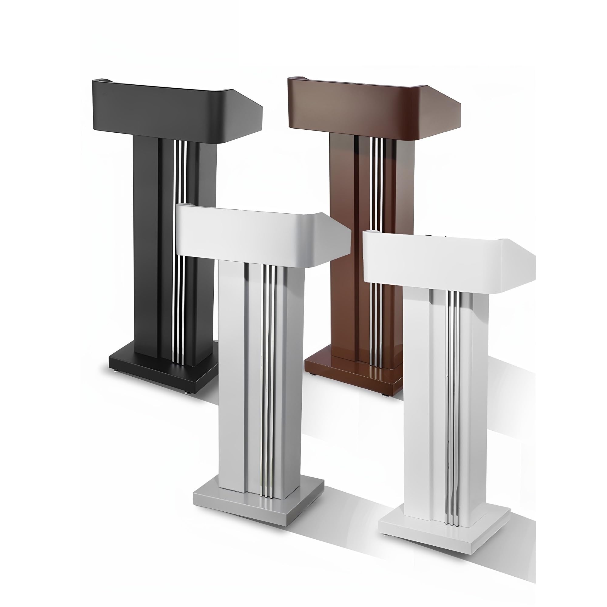Soporte de escritorio de metal para hoteles y restaurantes, solución de registro de recepción para eventos