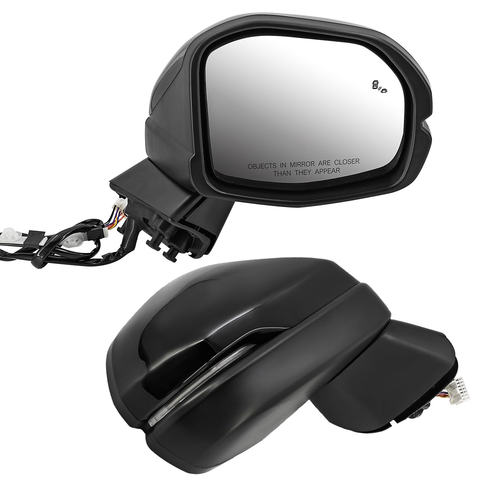 Amazon.com: 76208-3A0-A12 8Pin Right Side Mirror Compatible with