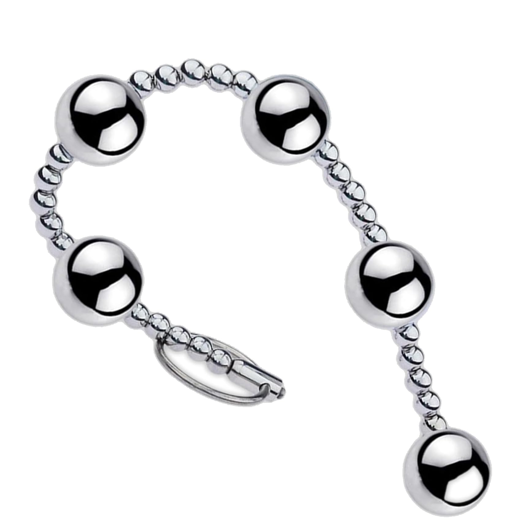 Boules Anales En Acier Inoxydable Boules De Geisha Pour Femmes Perles Anales ChaîNe Anale Avec 5 Hommes Jouets Anaux Plug Anal Anal Plugs Masturbateur Sextoys Hommes