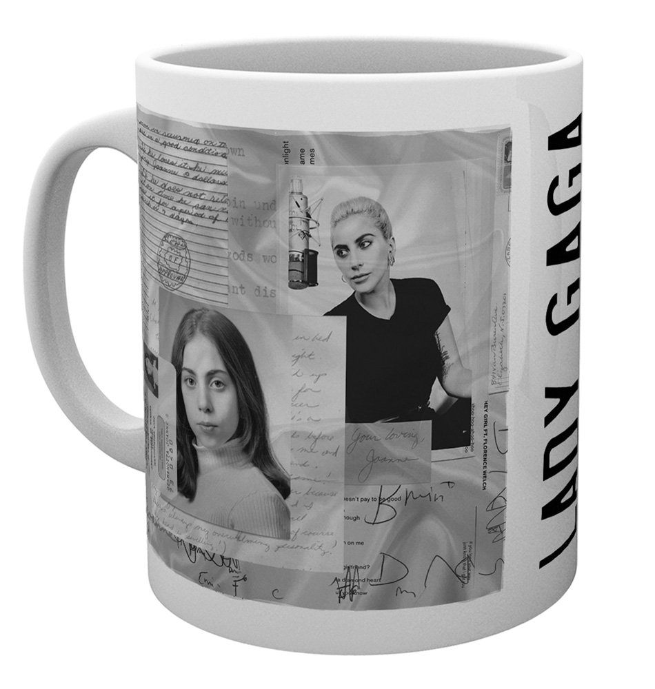 GB eye MG2420 LTD, Lady Gaga, Notes, Mug, Ceramic, Various, 15 x 10 x 9 cm