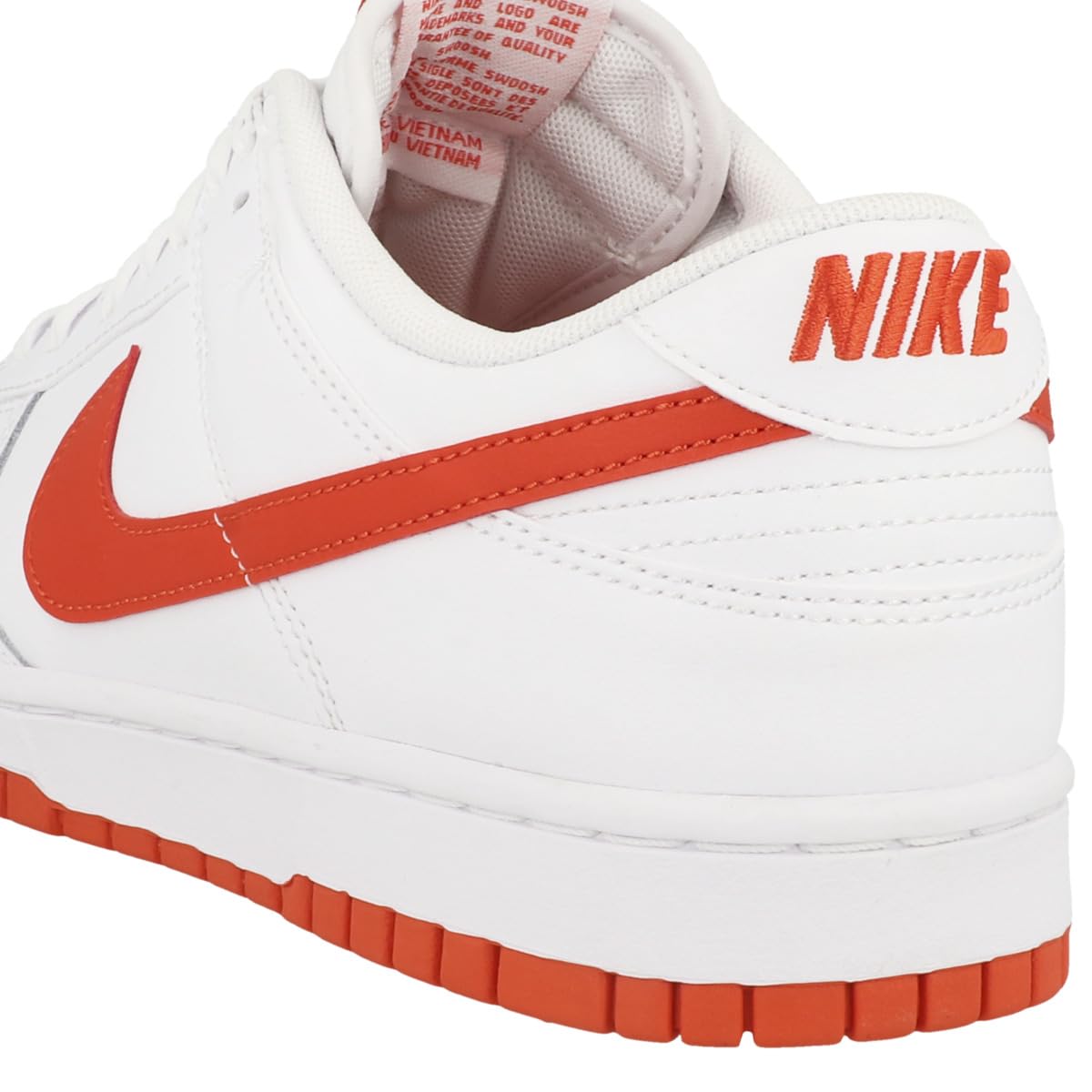 Nike Wmns Air Jordan 1 Mid - Tenis de Baloncesto para Mujer, Blanco Picante Rojo, 44.5 EU