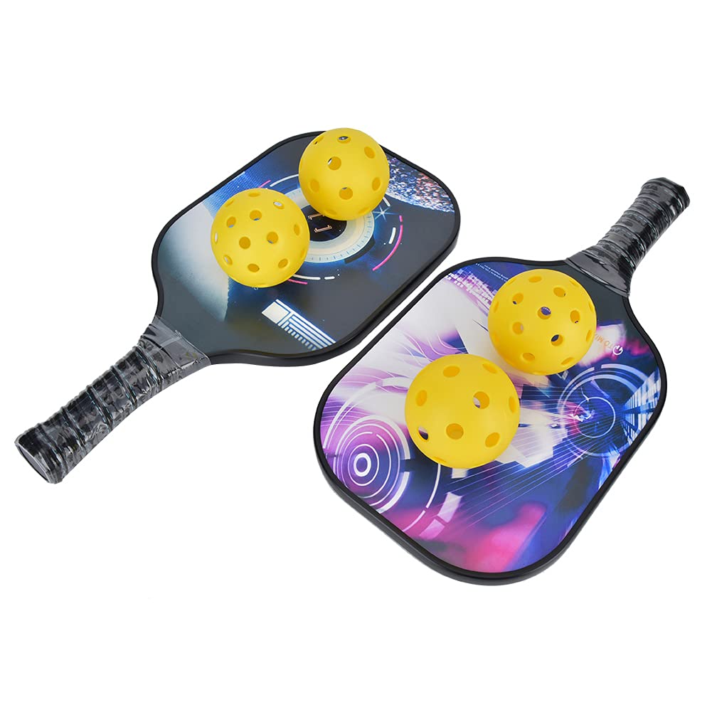 2個セット ピックルボール パドル 3K 生カーボンファイバ Active So Amazon | ピックルボールパドル、ピックルボールパドル カーボン