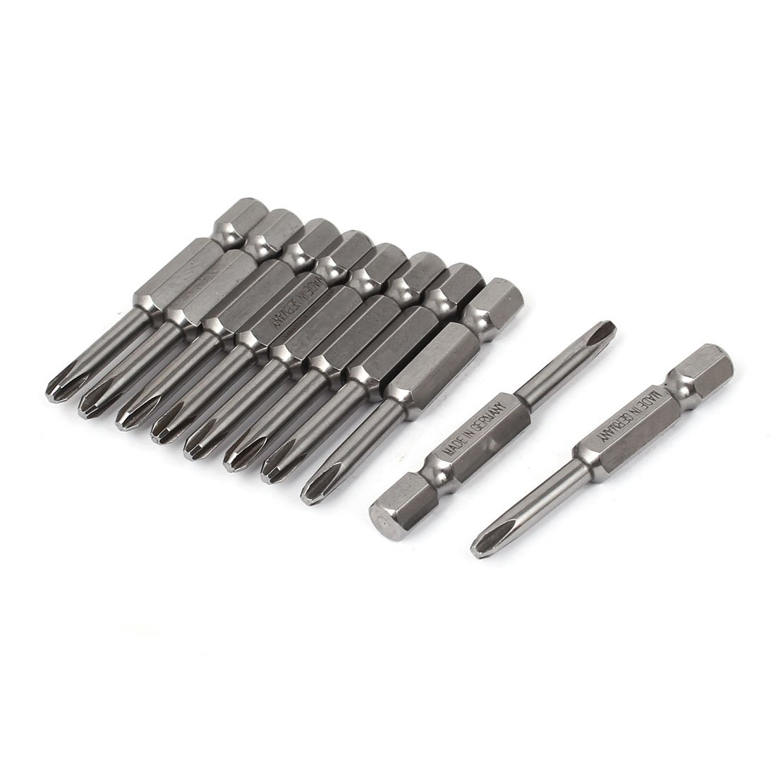A3サイ✖︎4 A4×5 Aexit 1/4in Hex Screwdrivers Shank 4mm PH2 Magnetic Phillips