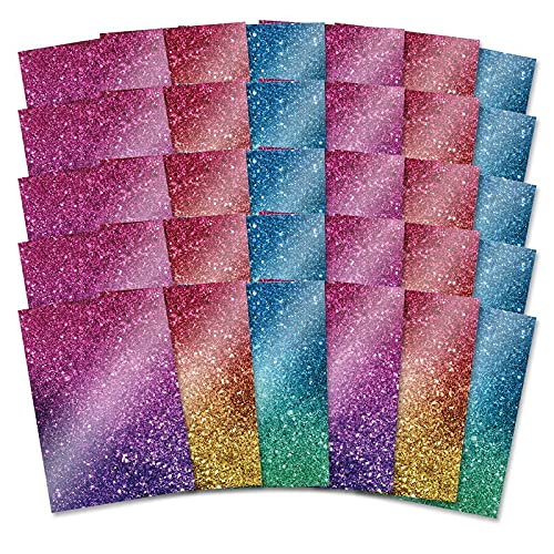 Mirri Card Specials bloc carton pailleté ombré A4 Hunkydory scrapbooking