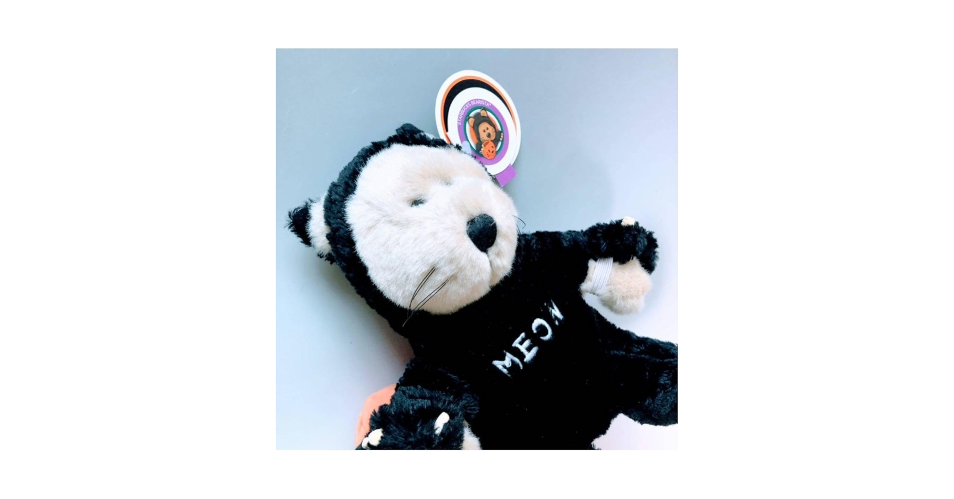 Amazon.co.jp: 限定 スタバ ベアリスタ 黒猫 ネコ ぬいぐるみ 2002