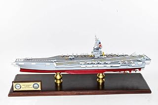 USS Enterprise (CVN-65) Aircraft Carrier Model - 24 inch,Navy,Scale Model,Mahogany,Enterprise Class