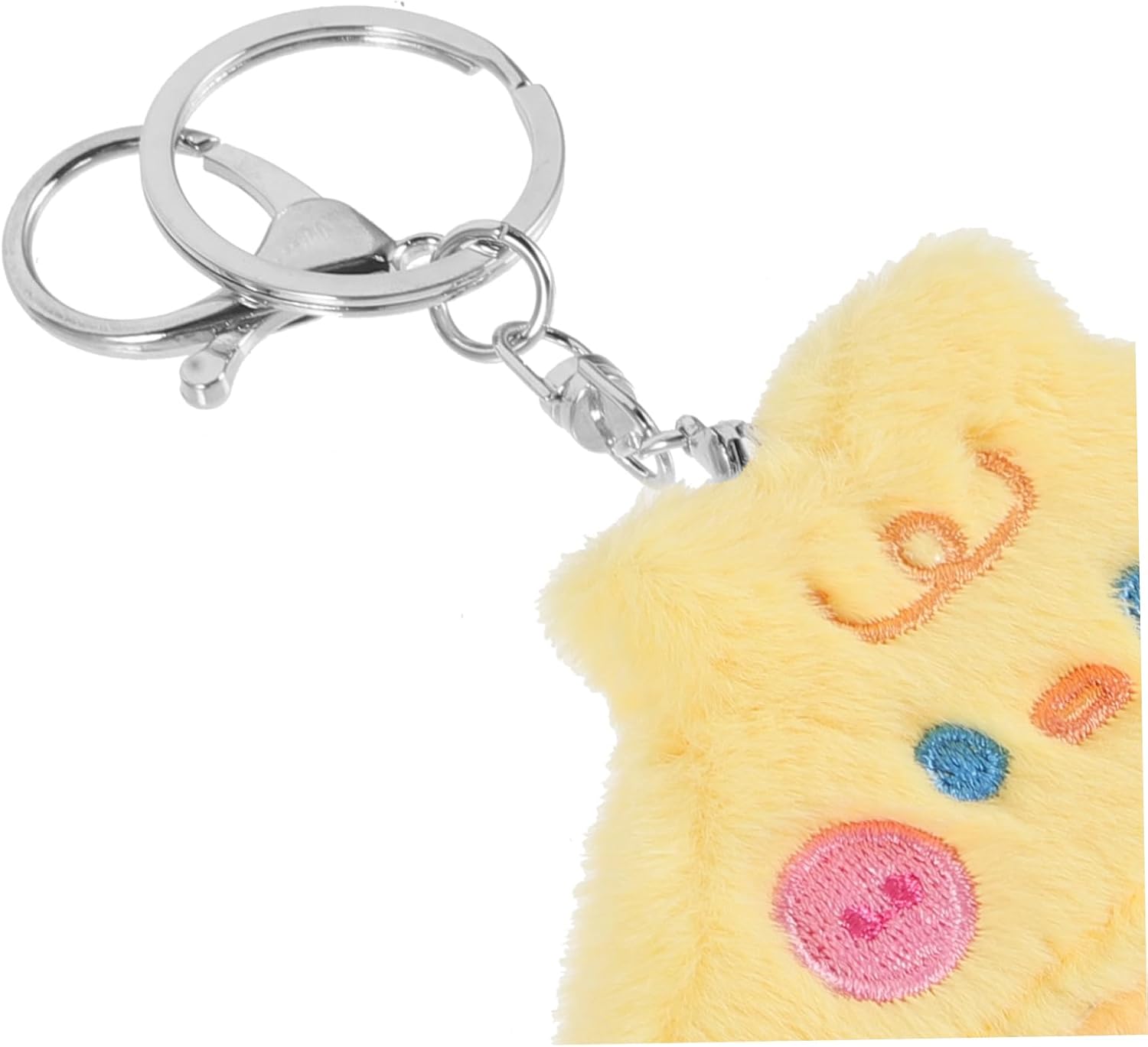 Hanging Card Case Plush Id Badge Holder Clip for Everyday Use