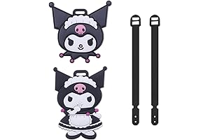 Kuromi Luggage Tag: Twin Your Bags with Anime Artistry
