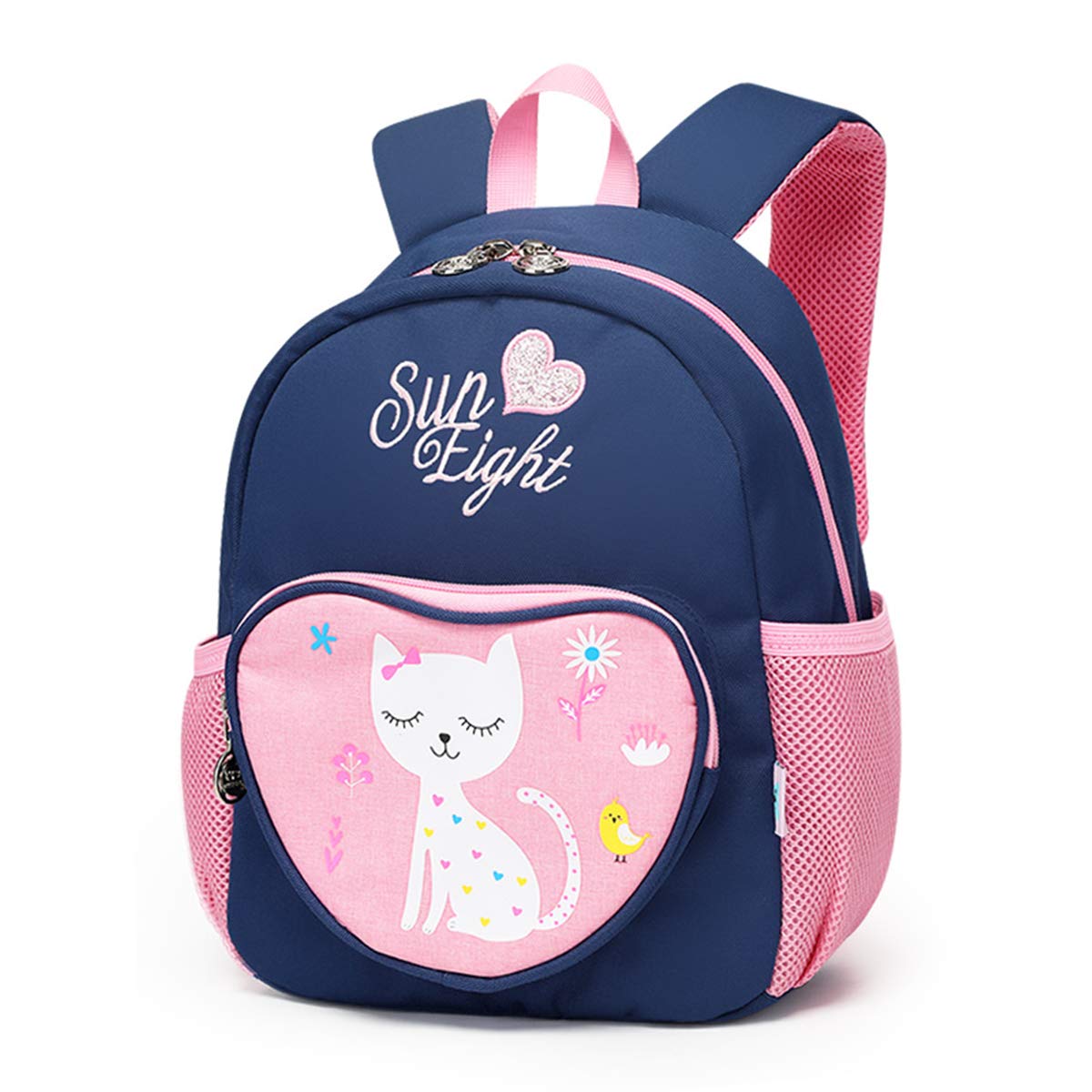 IvyH Mochila Infantil niños pequeños niñas, guardería de Dibujos Animados Oso de Dibujos 11.8 Pulgadas de Nylon