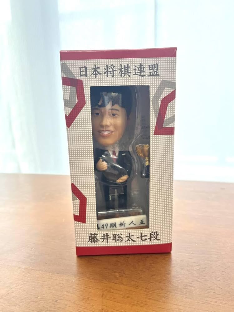Amazon.co.jp: 藤井聡太 七段 ボブルヘッド 将棋 本将棋連盟 首