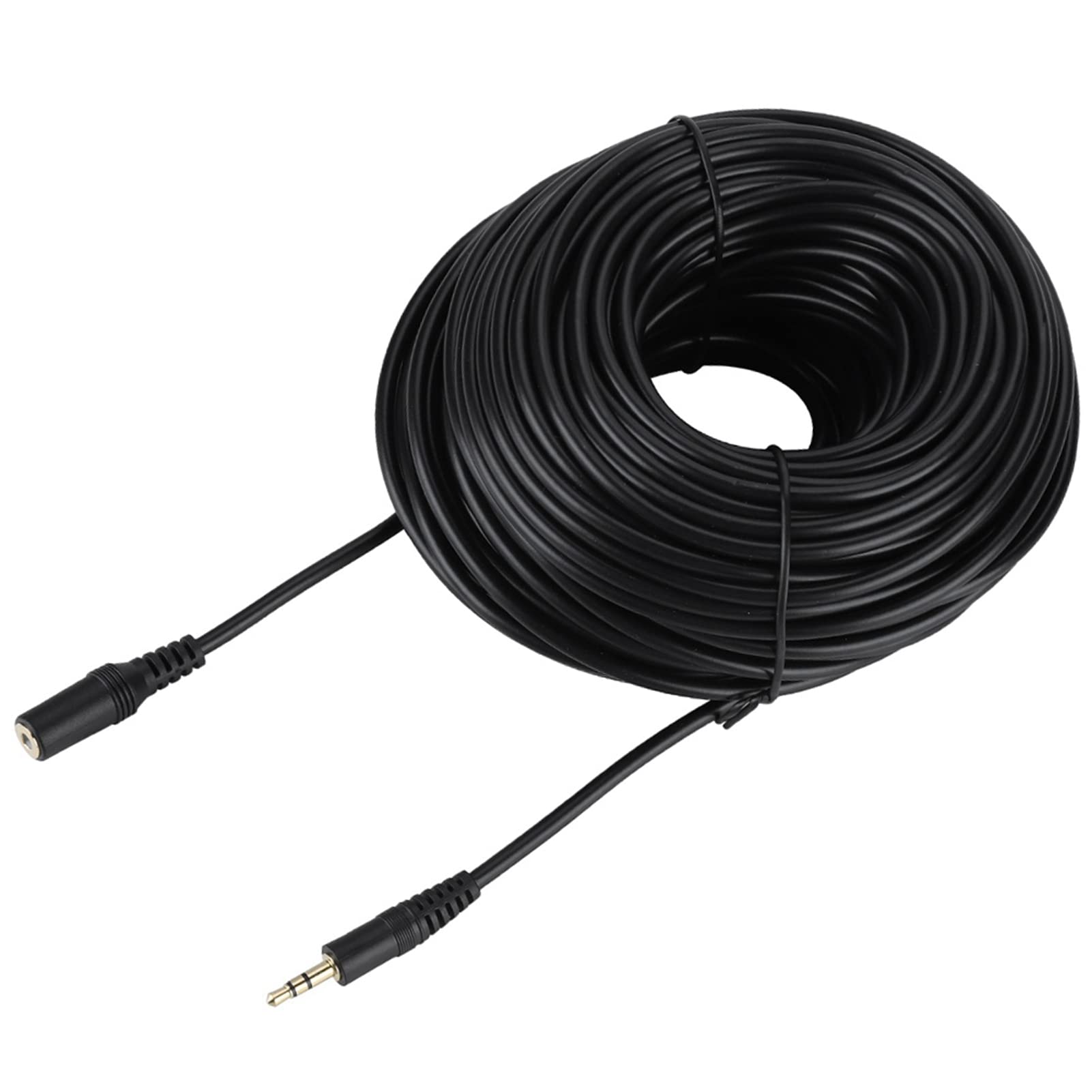 Bediffer Cavo di Prolunga Audio Jack Aux 3,5 Mm Maschio a Femmina per Cuffie Stereo per Smartphone (30 m/98,4 piedi)