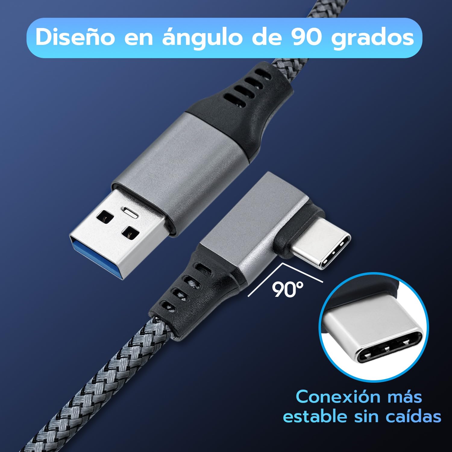 Mcbazel 20Ft(6M) Link Cable Compatible with Quest 3/Quest 2/Quest