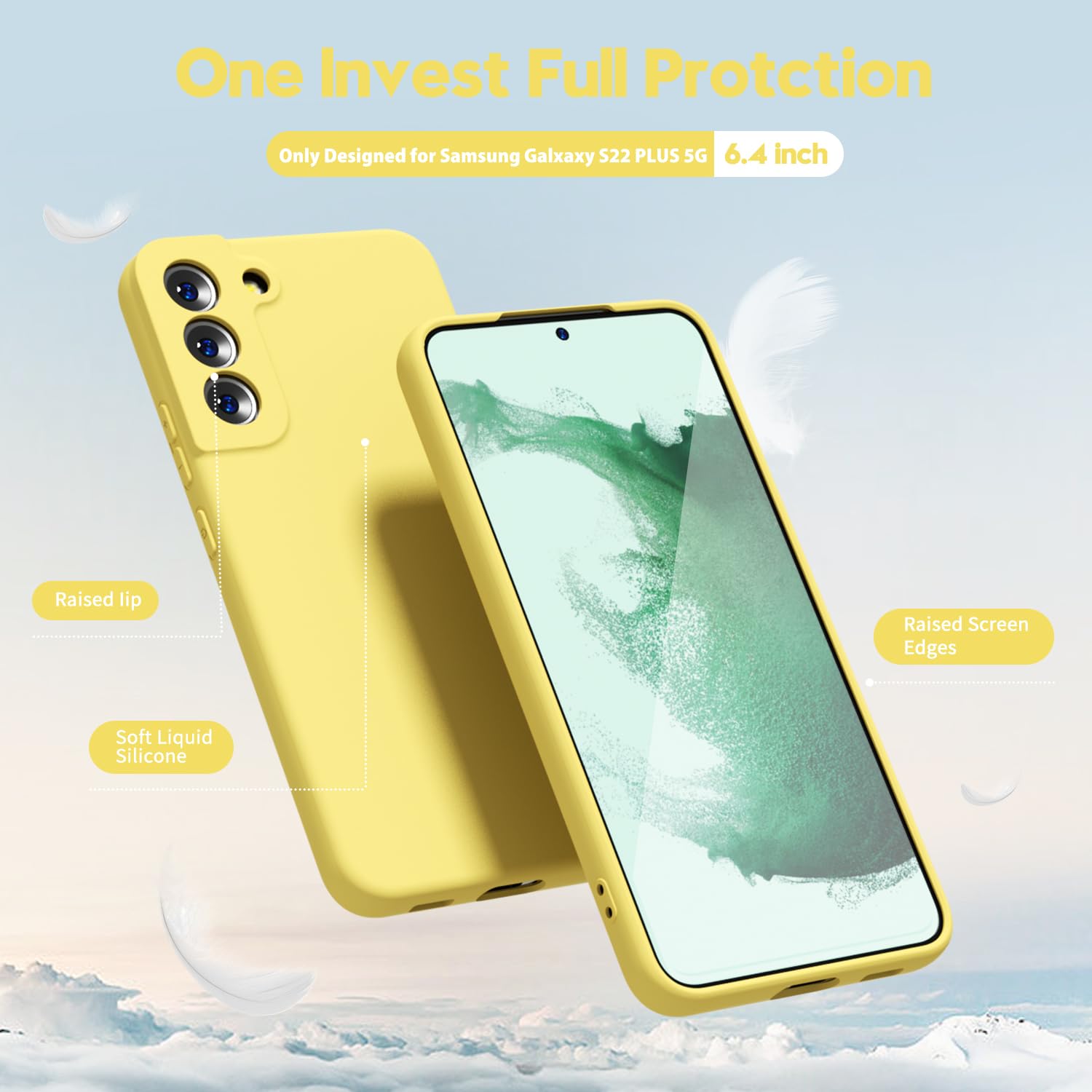 oakxco for Samsung Galaxy S24 Ultra Phone Case Liquid Silicone, Thin Slim Soft Rubber Gel TPU Plain Simple Cover for Women Girl Cute, Matte Solid Color, Brown Khaki Nude — view 419