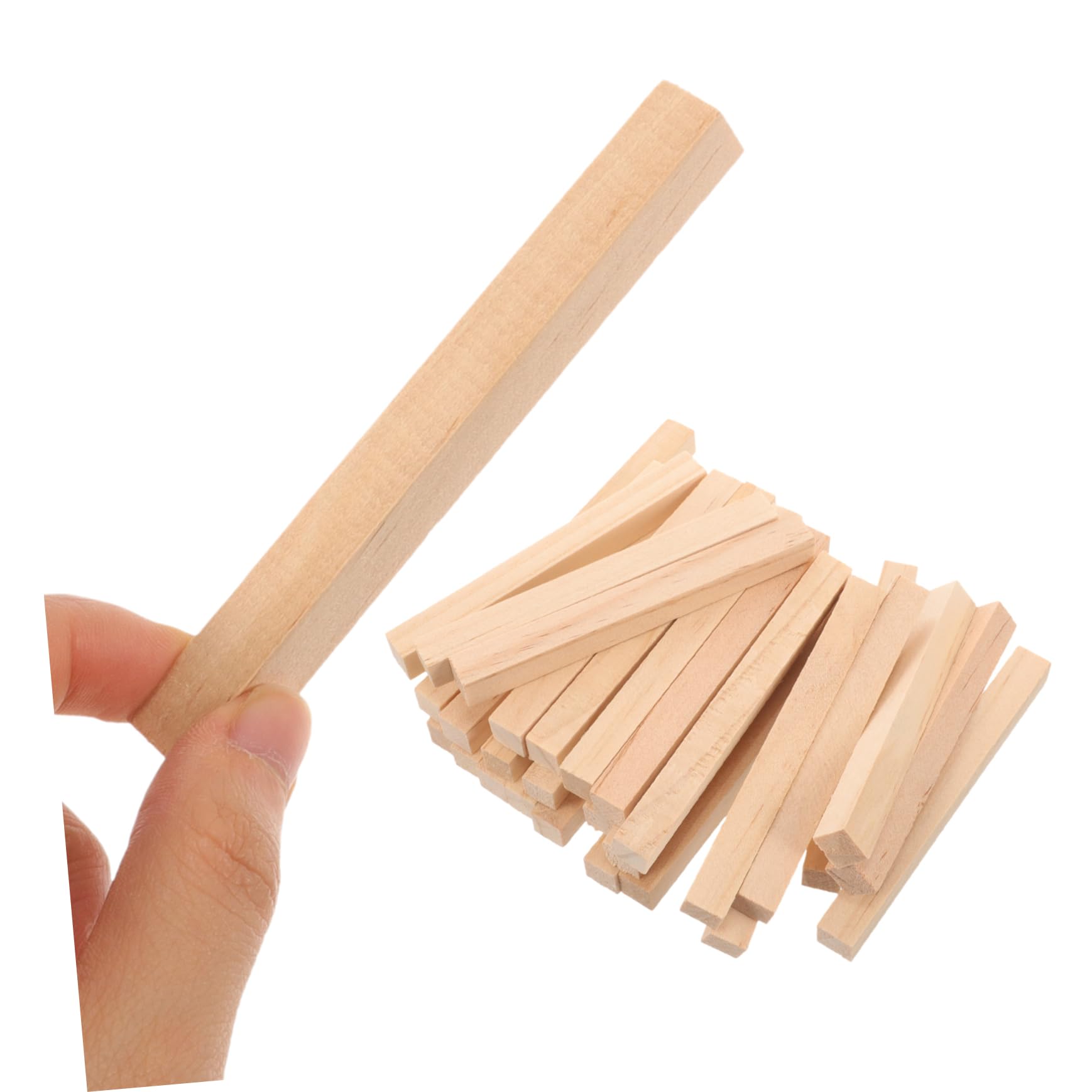 SHINEOFI 5 Sätze Holzdübel Handwerk Holz stange Diy-basteldübel stäbchen Zum Basteln Bastelstöcke Aus Kleiderstangen Aus Dübel Zum Basteln Kiefern 30 Stück * 5