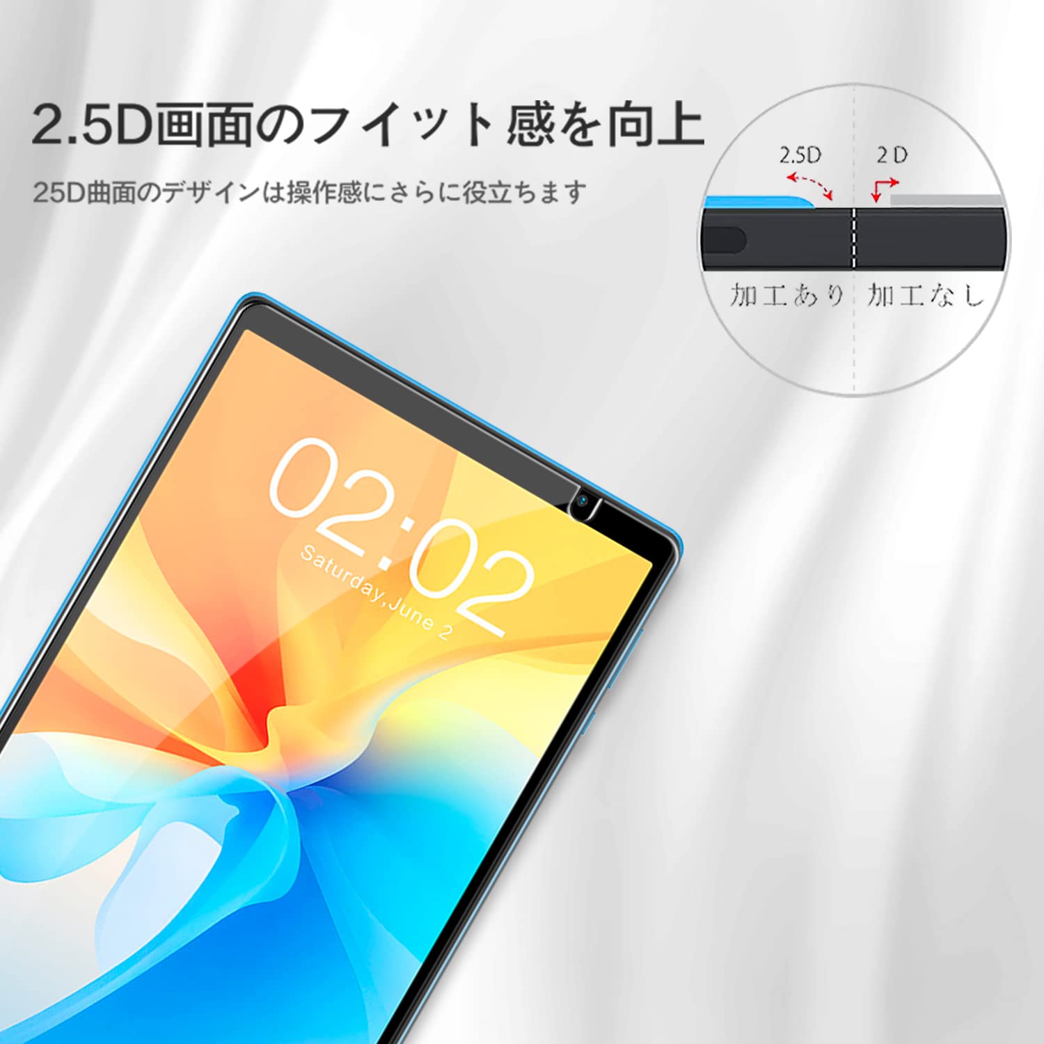 ○ TECLAST P26T/P25T ガラスフィルム(2枚) Amazon.co.jp: For TECLAST P26T/P25T ガラスフィルム(2枚