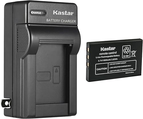 Kastar Paquete de 1 batería y cargador de pared AC de repuesto para Icom IC-RX7, Baofeng UV-100, UV-200, UV-3R, UV-3R Mark 2, Dynascan AD-09, Intek