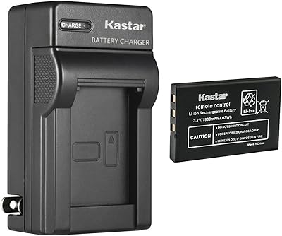 Kastar 1-Pack Battery and AC Wall Charger Replacement for Icom IC-RX7, Baofeng UV-100, UV-200, UV-3R, UV-3R Mark 2, Dynascan AD-09, Intek KT-950EE, LN-950, IWATSU DC-PS8