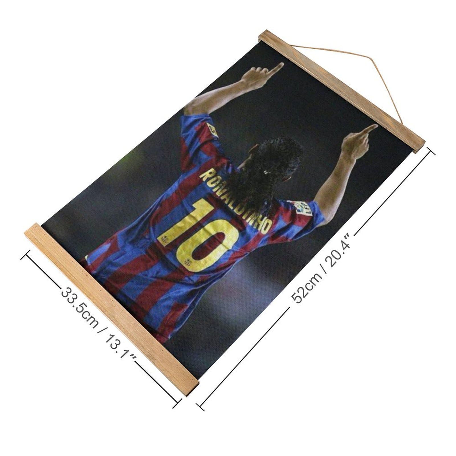 Amazon.co.jp: ロナウジーニョ画像ポスターサッカーアートパネル