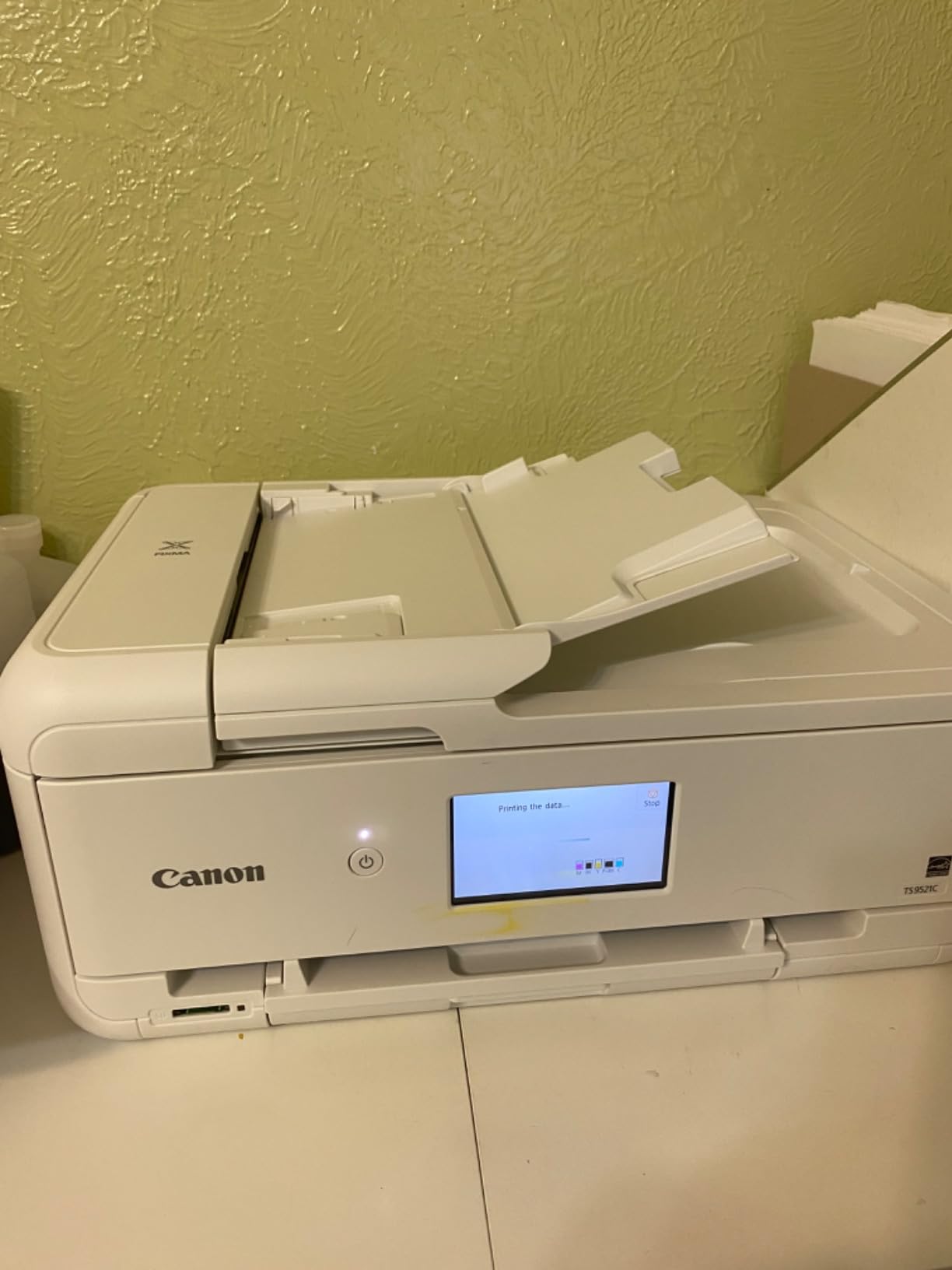 33/mo Finance Canon TS9521C AllInOne Wireless Crafting Photo