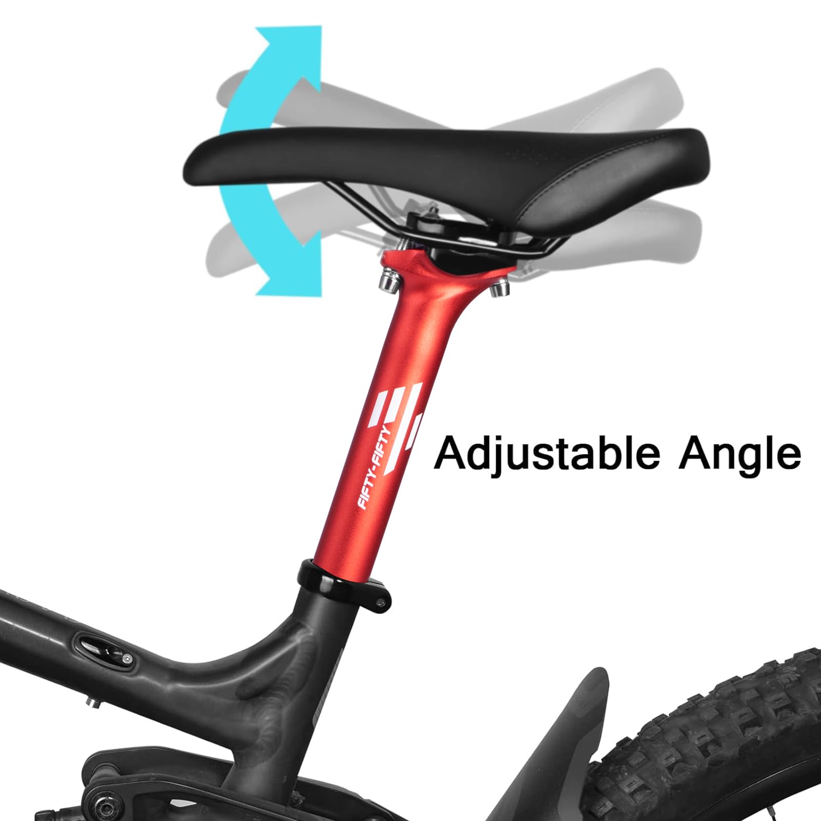 Sillin Bicicleta Mtb Tija Telescopica Mtb Vusddy Tija De