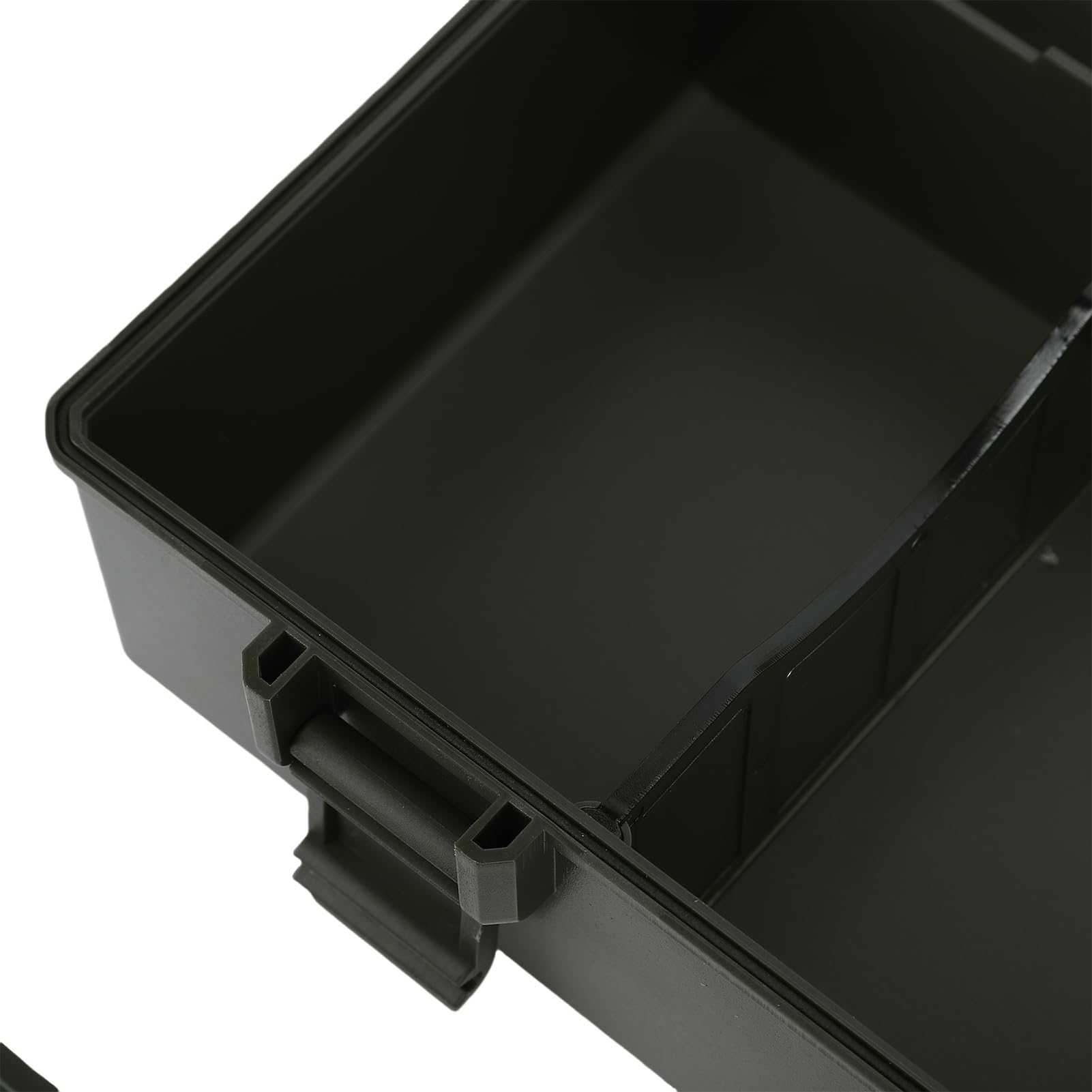 Ampio Spazio di Stoccaggio Rig Box Organizzatore per la Pesca Alla Carpa con Scala, Design Sigillato, 8 Chiodi, Adatto per gli Appassionati di Attrezzatura per la Pesca Alla Carpa,