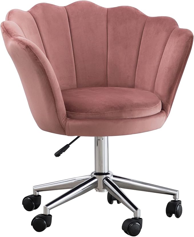 Lifetech Velvet Desk Chair Swivel Office Chair Ergonomic Computer