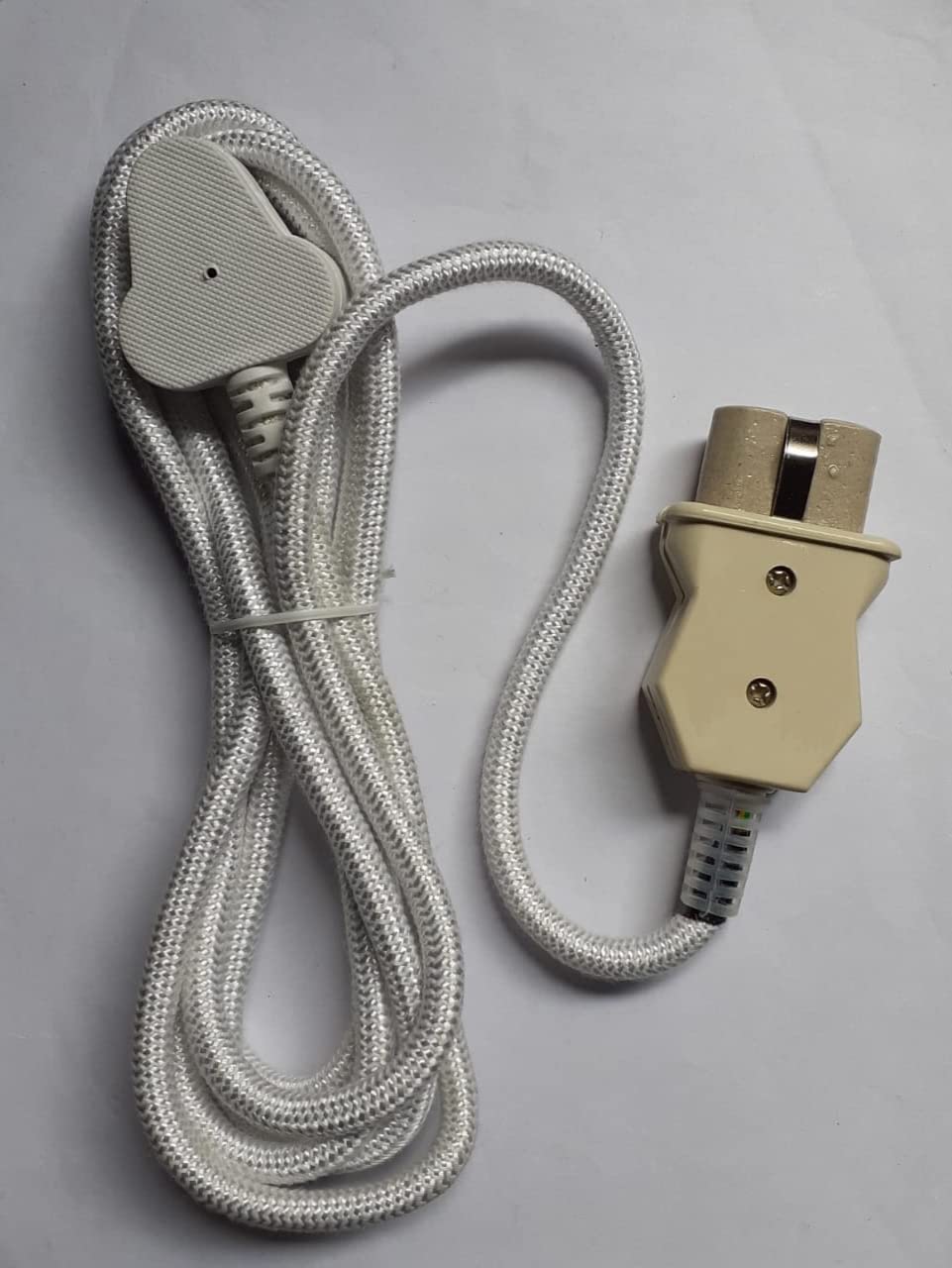 Iron Press Pure Copper Cable Wire Cord (Color- Multicolor) with Connector for Laundry Iron | Lenth -2.25 Meter-image-35